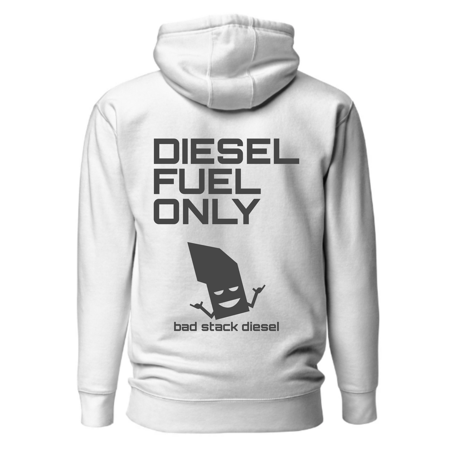 DIESEL FUEL ONLY - WHITE HOODIE