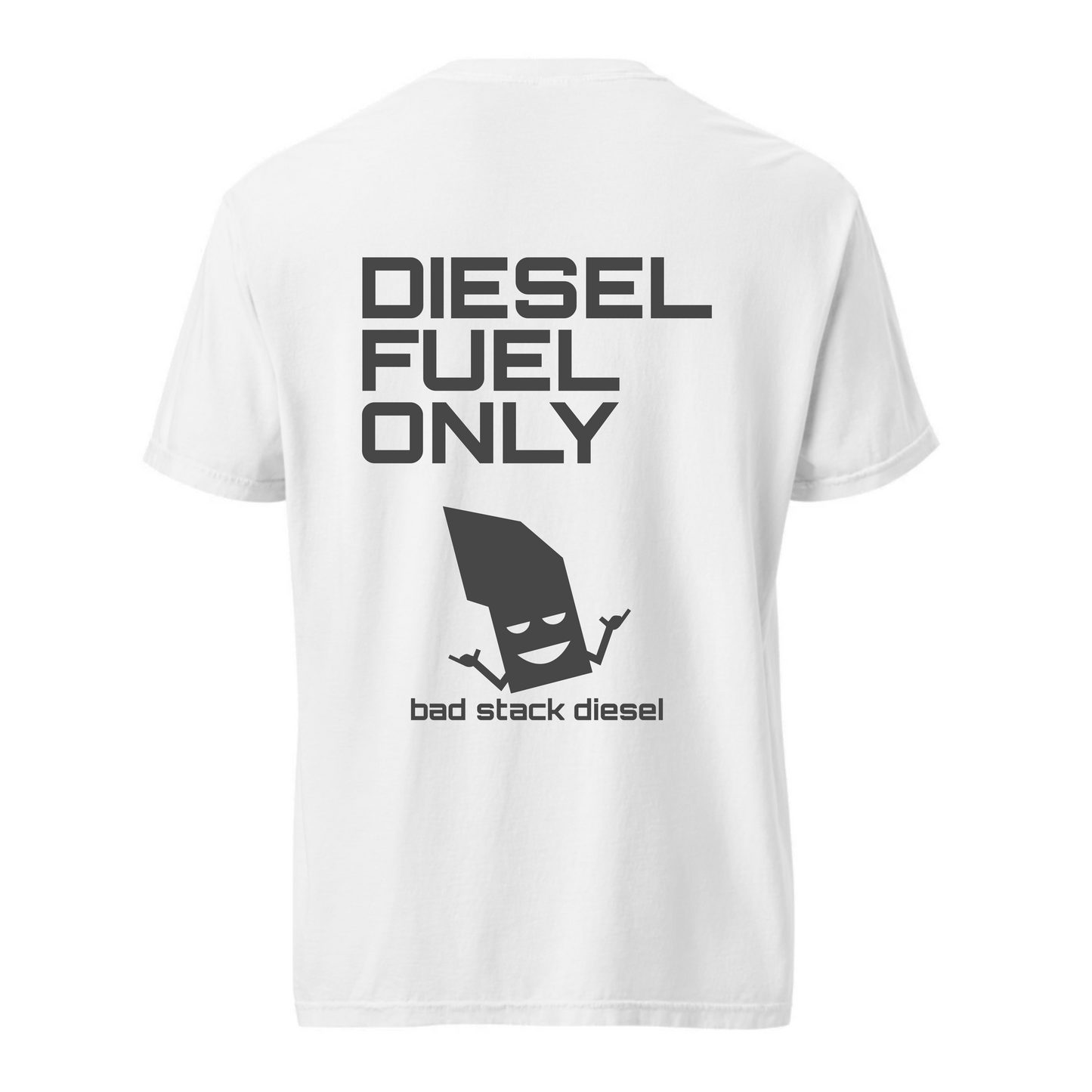 DIESEL FUEL ONLY - WHITE TEE